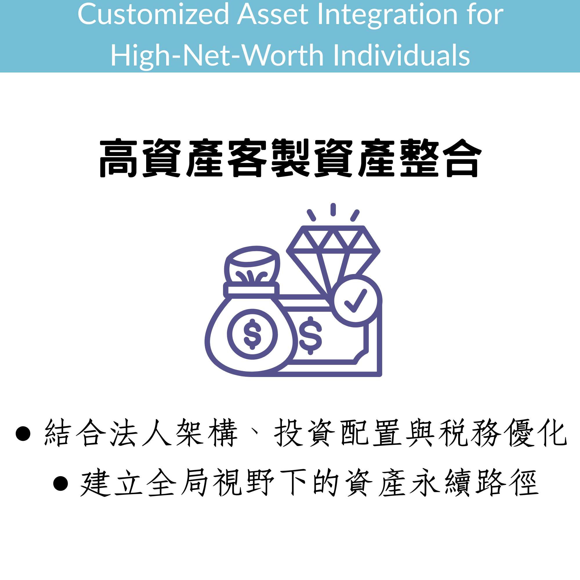 高資產客製資產整合